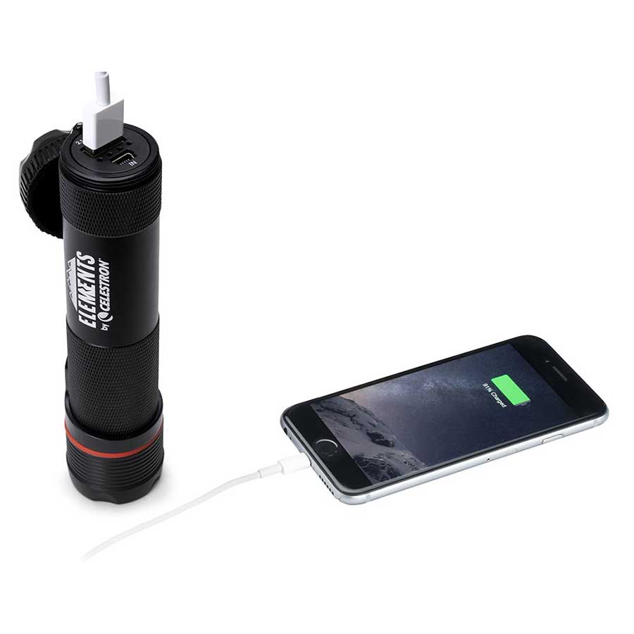 ThermoTorch 3 Astro Red Flashlight/Warmer/Charger