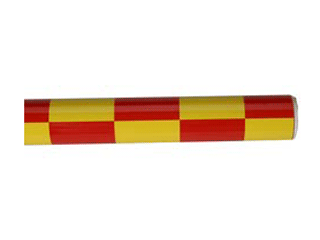 Hangar 9 UltraCote, 2" Squares, Yellow/Red (HANU942)