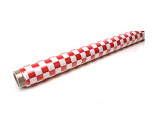 Hangar 9 UltraCote, 1/2" Squares, White/Red (HANU937)