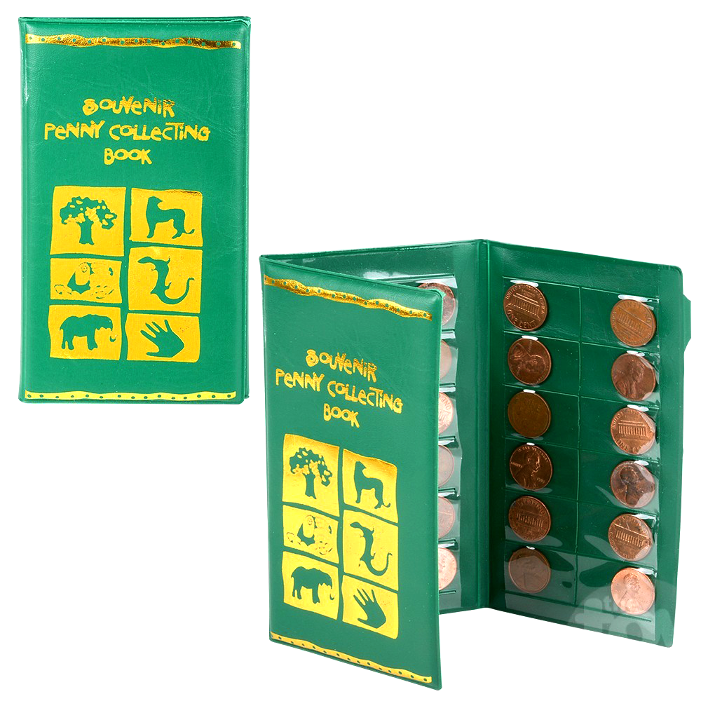 Toy Network Zoo Souvenir Penny Holder Book (AM-BPHZO)