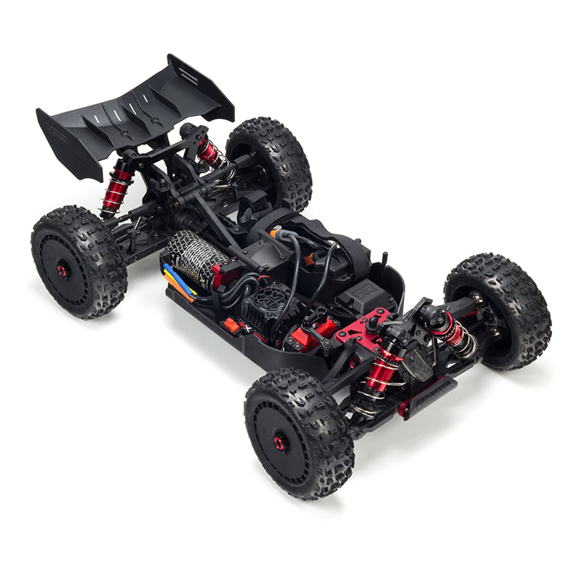 ARRMA 1/8 Typhon 6S, 4WD, BLX (Requires battery & charger): Black (ARA8606V5)