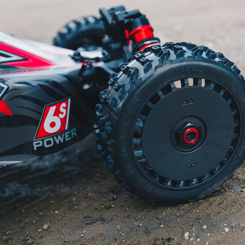 ARRMA 1/8 Typhon 6S, 4WD, BLX (Requires battery & charger): Black (ARA8606V5)