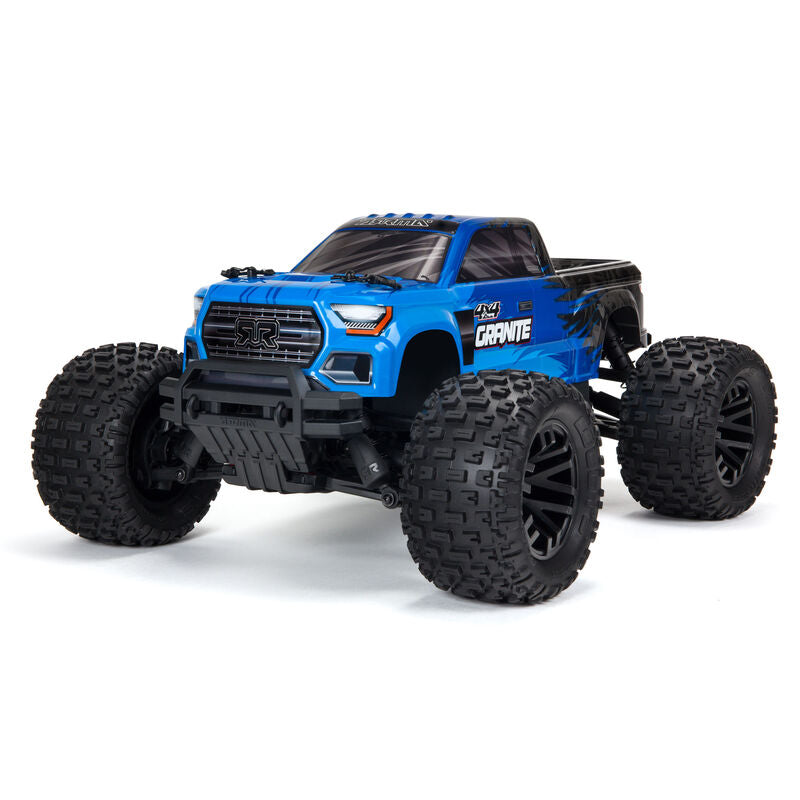 1/10 Granite, 4WD, RTR (Includes battery & charger): Blue