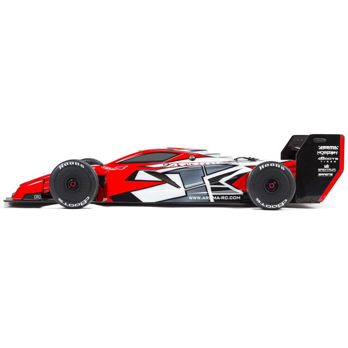 1/7 LIMITLESS V2 Speed Bash Roller Clear (Requires electronics, battery & charger): ARA7116V2