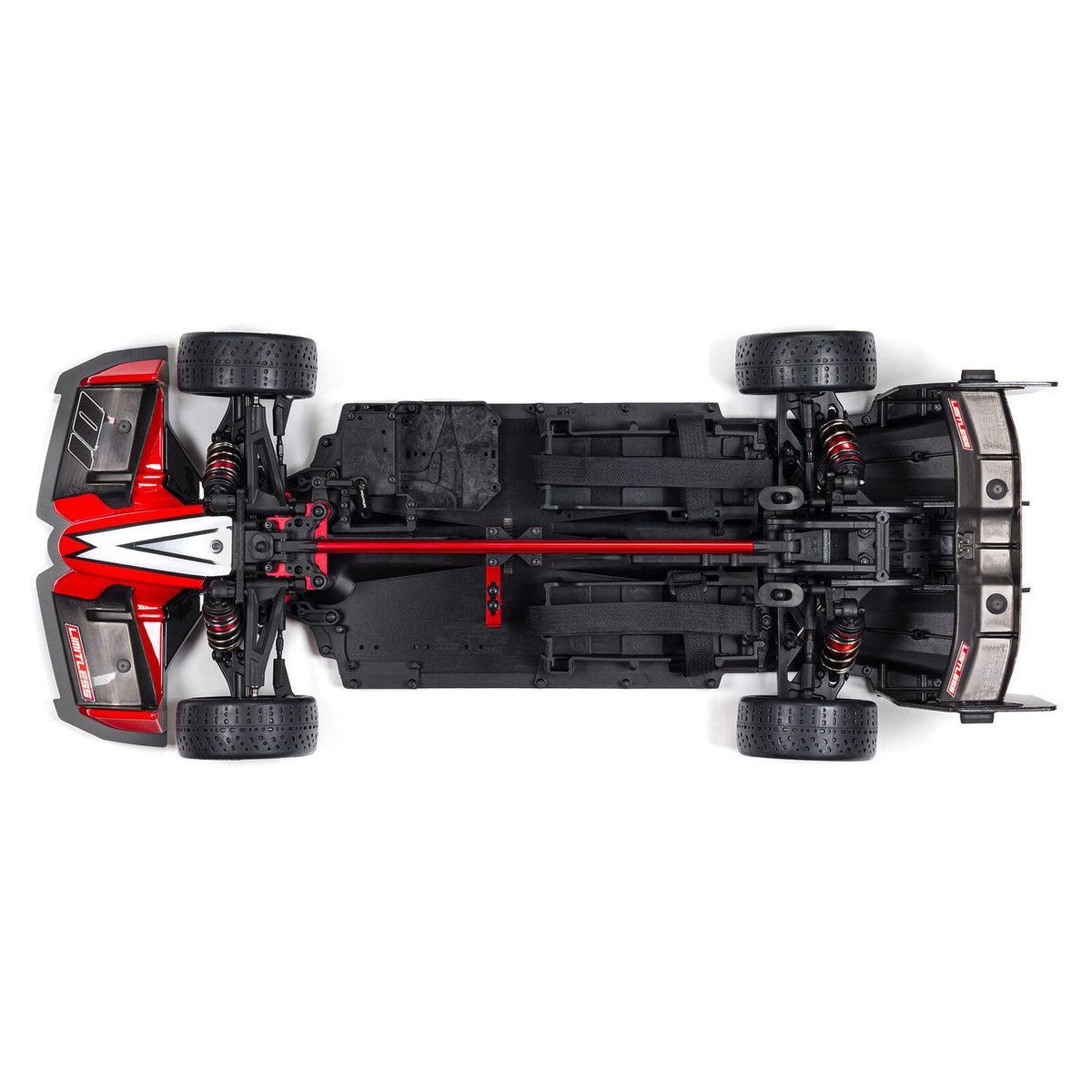 1/7 LIMITLESS V2 Speed Bash Roller Clear (Requires electronics, battery & charger): ARA7116V2