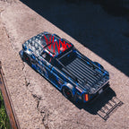 1/7 Infraction 6S BLX All-Road Truck (Requires battery & charger): Blue: ARA7615V2T1