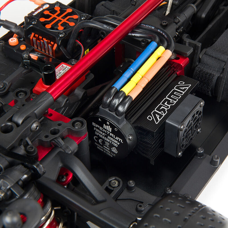 1/7 Infraction 6S BLX All-Road Truck (Requires battery & charger): Blue: ARA7615V2T1