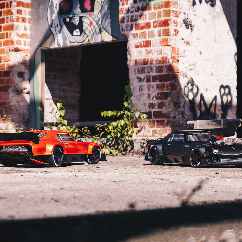 ARRMA 1/7 Felony 6S, 4WD, BLX (Requires battery & charger): Black (ARA7617V2T1)