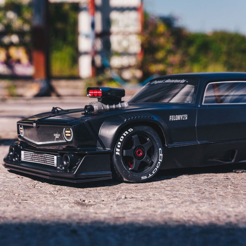 ARRMA 1/7 Felony 6S, 4WD, BLX (Requires battery & charger): Black (ARA7617V2T1)