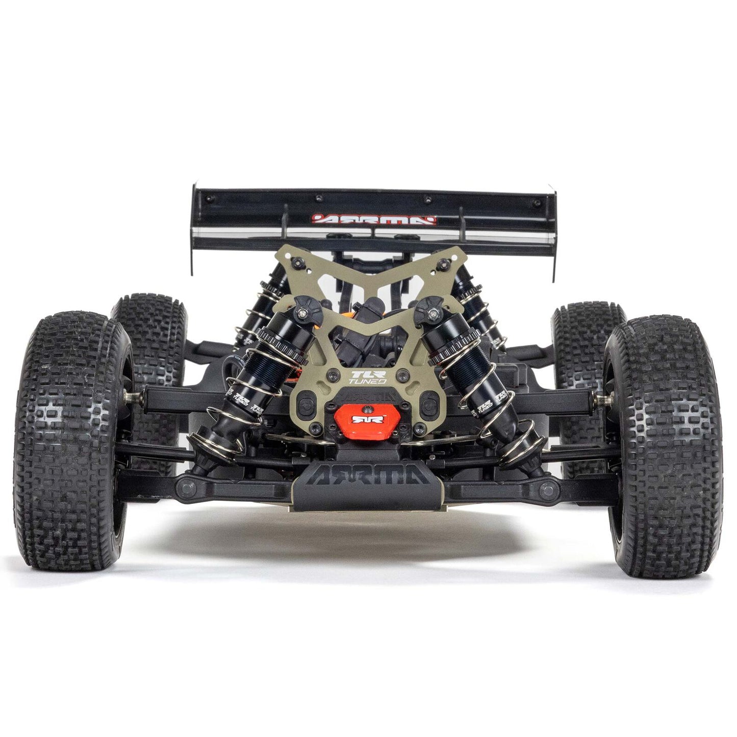 1/8 TLR Tuned TYPHON 6S 4WD BLX Buggy RTR, Red/Blue: ARA8406