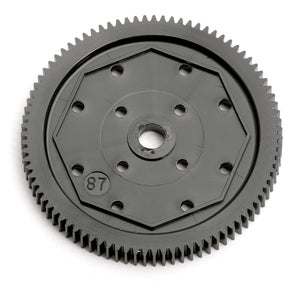 Team Associated Spur Gear, 87T for RC10 / SC10 / Enduro (ASC9654)