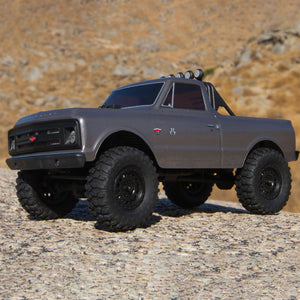 1/24 SCX24 1967 Chevrolet C10, 4WD, RTR (Includes batttery & charger): Dark Silver