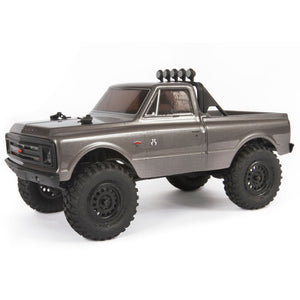 1/24 SCX24 1967 Chevrolet C10, 4WD, RTR (Includes batttery & charger): Dark Silver