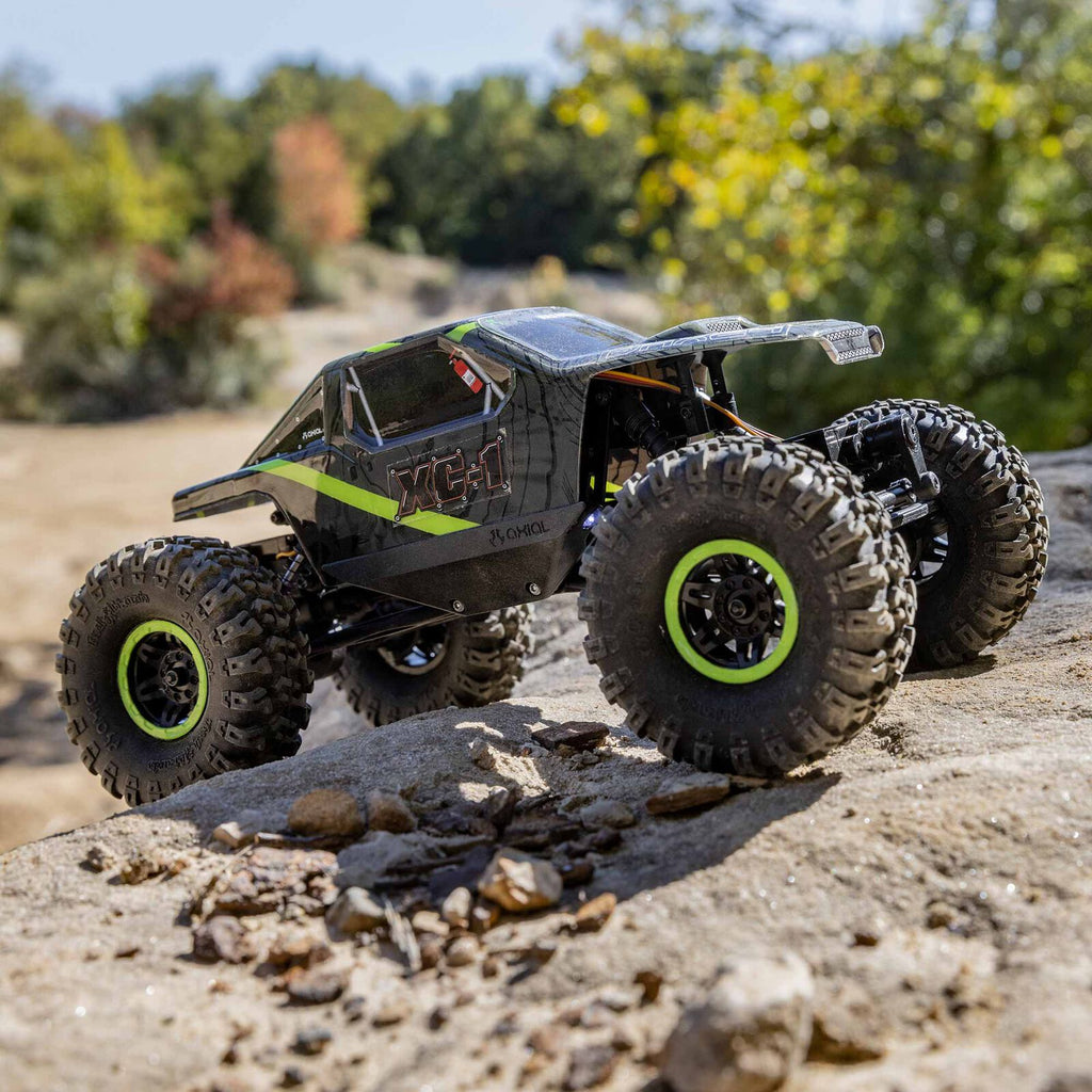 1/24 AX24 XC-1 4WS Crawler Brushed RTR, Green