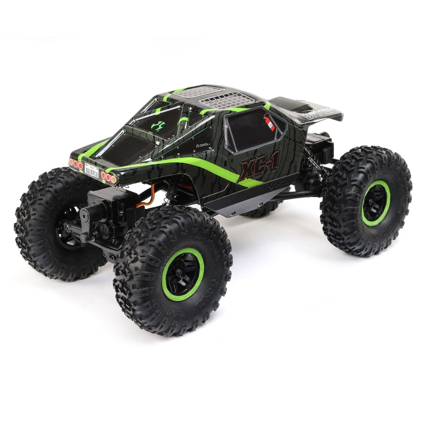 1/24 AX24 XC-1 4WS Crawler Brushed RTR, Green