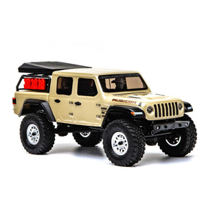 1/24 SCX24 Jeep Gladiator, 4WD, RTR (Includes batttery & charger): Beige