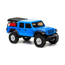 Load image into Gallery viewer, 1/24 SCX24 Jeep Gladiator, 4WD, RTR (Includes batttery &amp; charger): Blue
