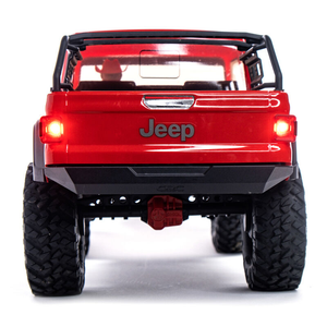 1/10 SCX10 III Jeep JT Gladiator, 4WD, RTD (Requires battery & charger): Red