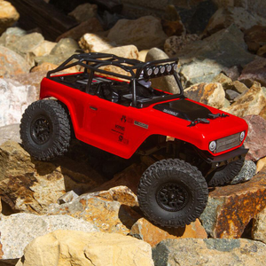 1/24 SCX24 Deadbolt, 4WD, RTR (Includes batttery & charger): Red