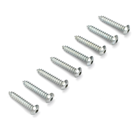 Button Head Screws, 2 x 1/2" (8) : DUB526