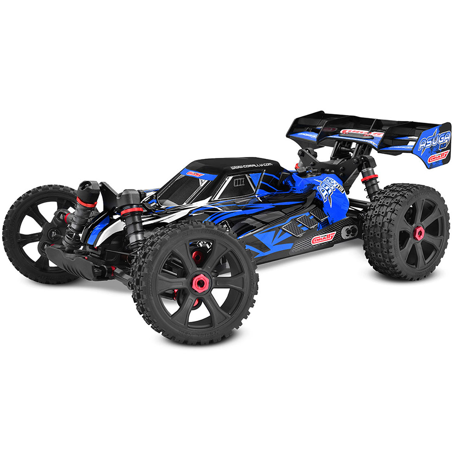 1/8 Asuga XLR 6S RTR - Blue, Large Scale