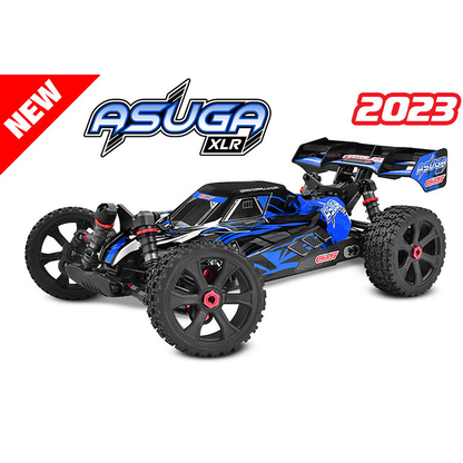 1/8 Asuga XLR 6S RTR - Blue, Large Scale