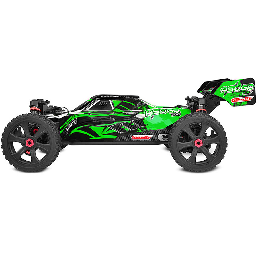 1/8 Asuga XLR 6S RTR - Green, Large Scale
