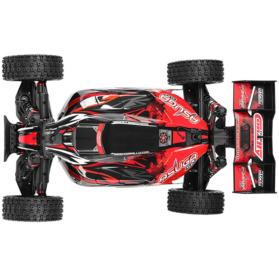 1/8 Asuga XLR 6S RTR - Red, Large Scale