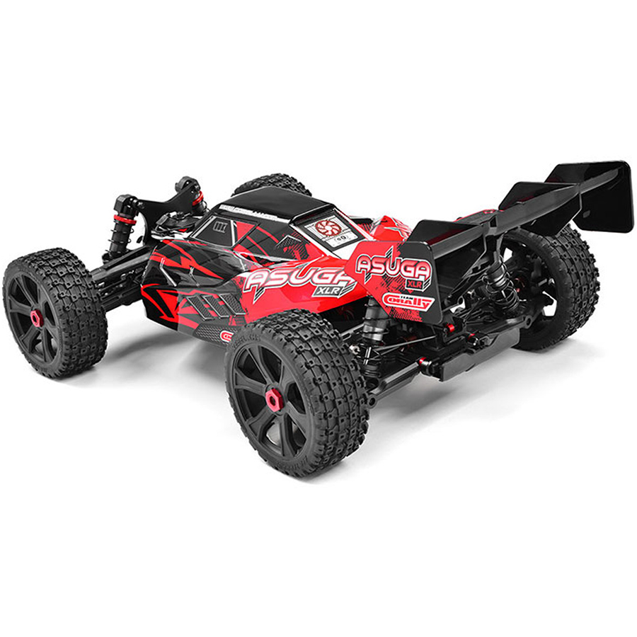 1/8 Asuga XLR 6S RTR - Red, Large Scale