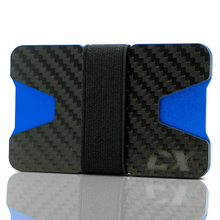 Load image into Gallery viewer, CX Wallets Carbon / Blue
