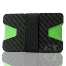 Load image into Gallery viewer, CX Wallets Carbon / Green
