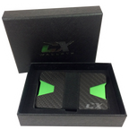 CX Wallets Carbon / Green