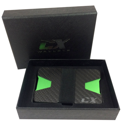 CX Wallets Carbon / Green