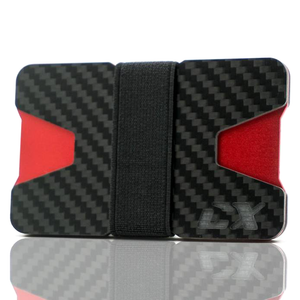 CX Wallets Carbon / Red