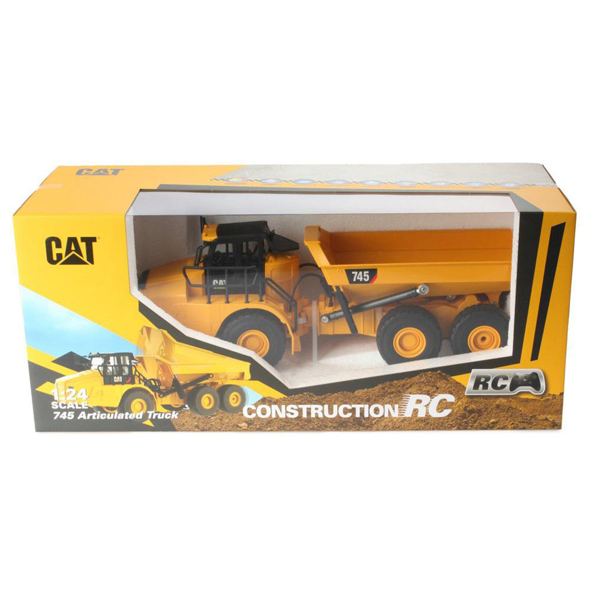 Diecast Masters 1:24 Caterpillar 745 Articulated Truck (includes batteries) (25004)