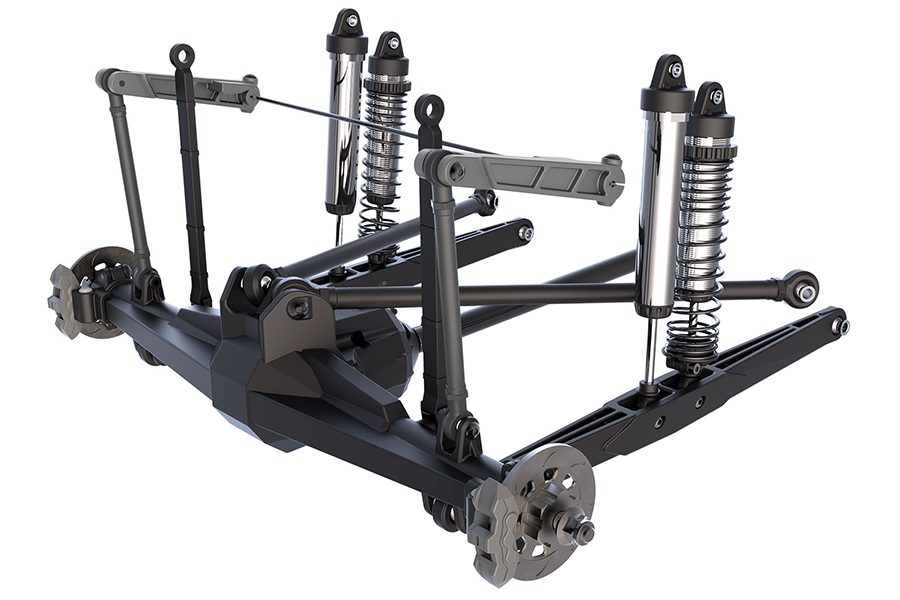 1/8 Unlimited Desert Racer, W/Lights 4WD, (Requires battery & charger): Rgid Green /Black