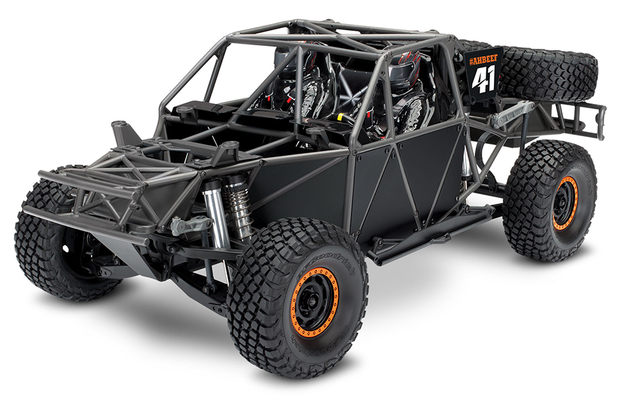 1/8 Unlimited Desert Racer, W/Lights 4WD, (Requires battery & charger): Rgid Green /Black