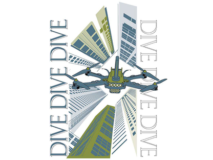 DIVE DIVE DIVE Shirt: XX Large