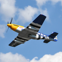 Load image into Gallery viewer, P-51D Mustang 1.5m Smart BNF Basic w/AS3X &amp; SAFE Select
