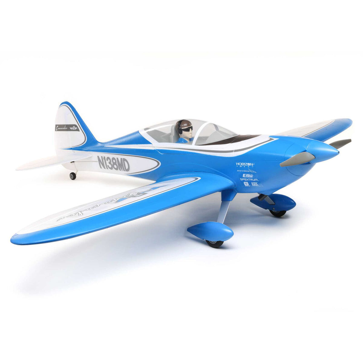 E-flite Commander mPd 1.4m BNF Basic with AS3X and SAFE Select (EFL14850)