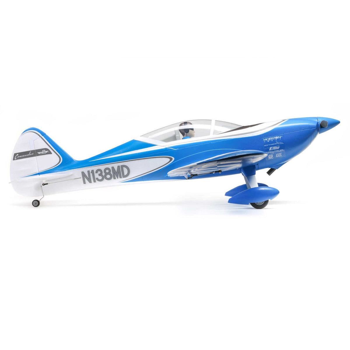 E-flite Commander mPd 1.4m BNF Basic with AS3X and SAFE Select (EFL14850)