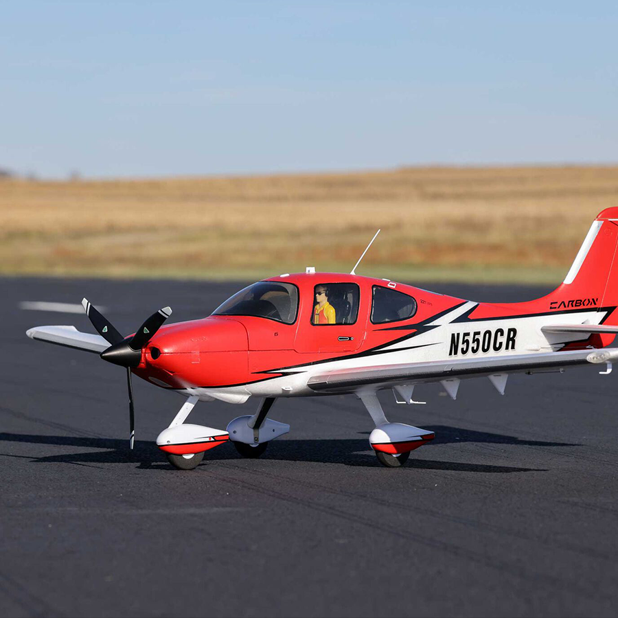 E-flite Cirrus SR22T 1.5m BNF Basic with Smart, AS3X and SAFE Select (EFL15950)