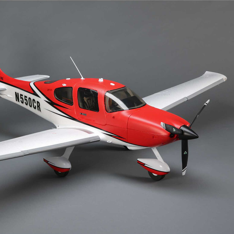 E-flite Cirrus SR22T 1.5m BNF Basic with Smart, AS3X and SAFE Select (EFL15950)