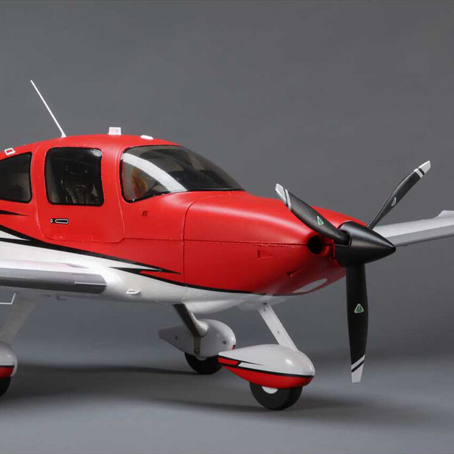 E-flite Cirrus SR22T 1.5m BNF Basic with Smart, AS3X and SAFE Select (EFL15950)
