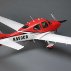 E-flite Cirrus SR22T 1.5m BNF Basic with Smart, AS3X and SAFE Select (EFL15950)