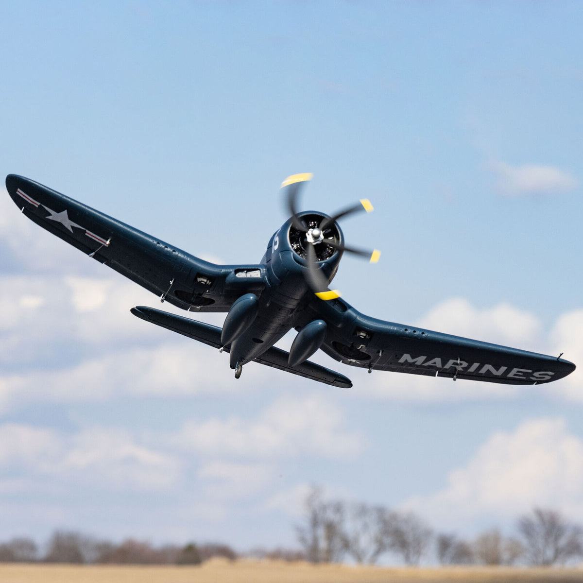 E-flite F4U-4 Corsair 1.2m BNF Basic with AS3X and SAFE Select (EFL18550)