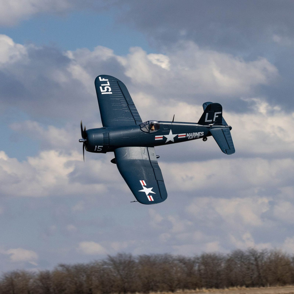 E-flite F4U-4 Corsair 1.2m BNF Basic with AS3X and SAFE Select (EFL18550)