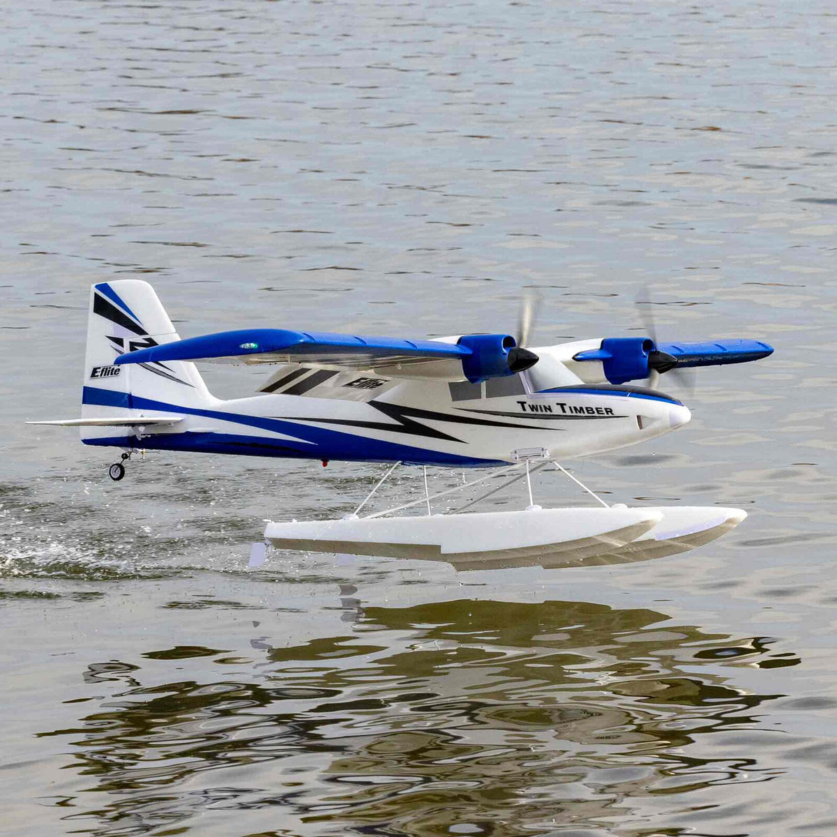 E-flite Twin Timber 1.6m BNF Basic with AS3X and SAFE Select (EFL23850)