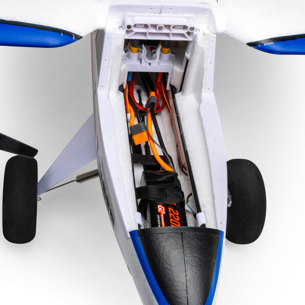 E-flite Twin Timber 1.6m BNF Basic with AS3X and SAFE Select (EFL23850)