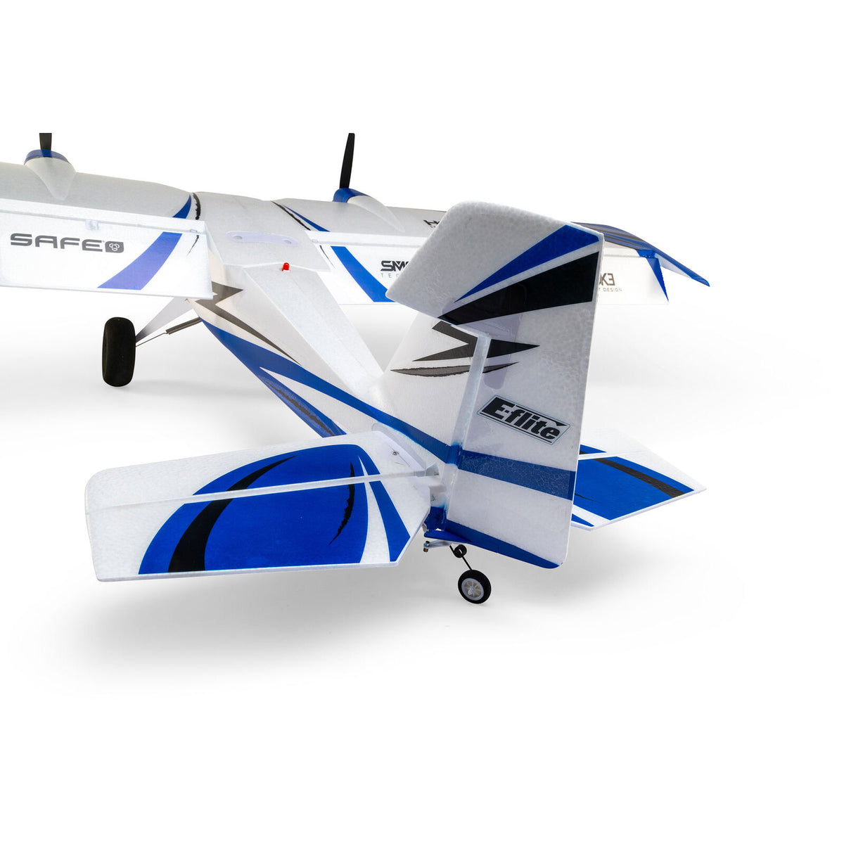 E-flite Twin Timber 1.6m BNF Basic with AS3X and SAFE Select (EFL23850)